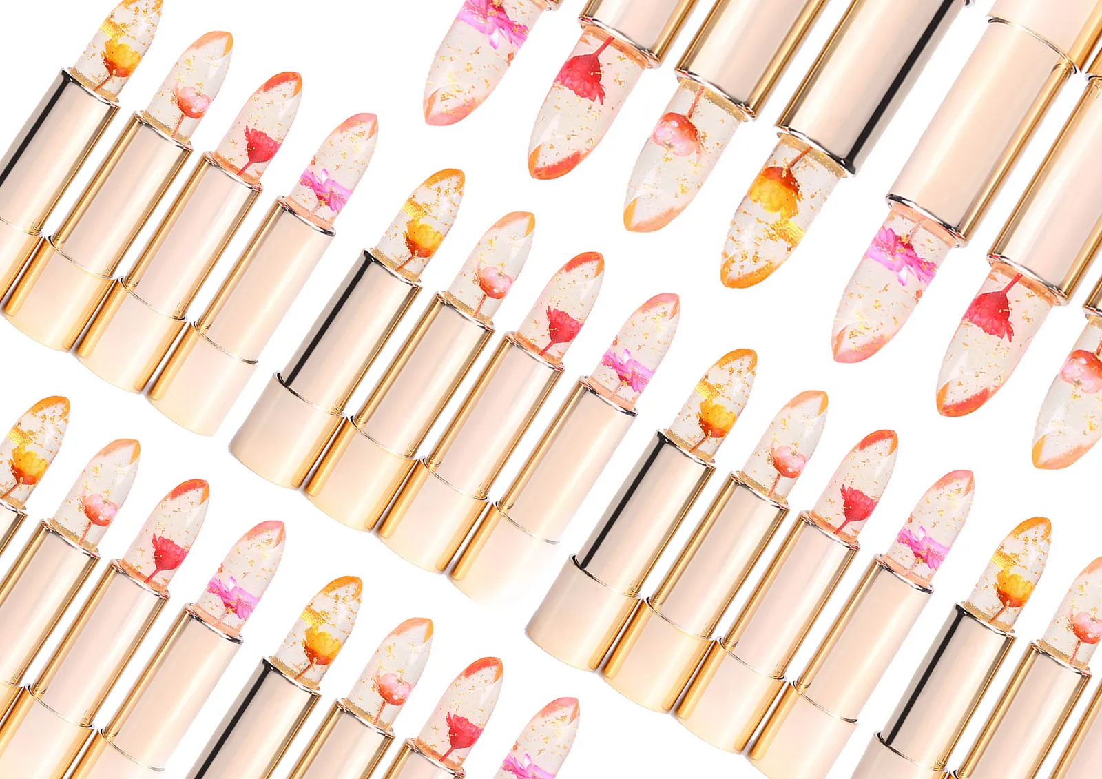 Ada Bunga Dalam Lipstik? Brand Kailijumei Asal China Ini Terinspirasi Dari Film Beauty and The Beast
