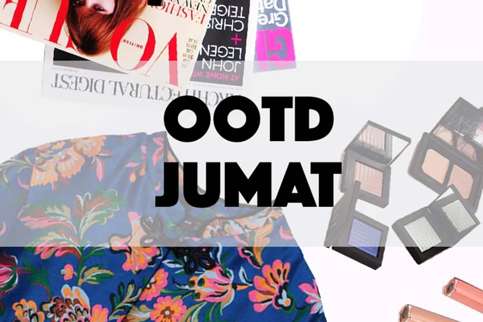 Yuk Tampil Keren Saat TGIF dengan Mix and Match Printed Floral Jacket