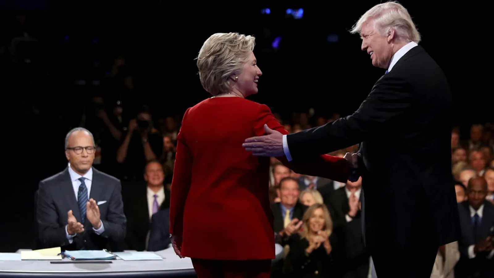 Ini Keseruan Debat Kepresidenan Antara Clinton Vs Trump