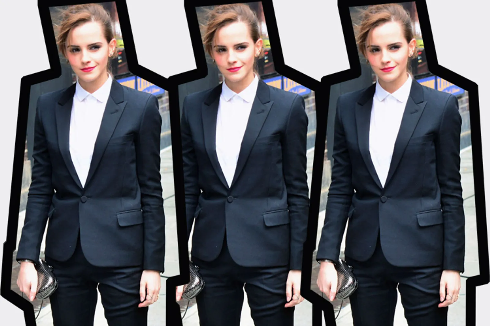 #PopbelaOOTD: Inspirasi Power Suit dari Emma Watson