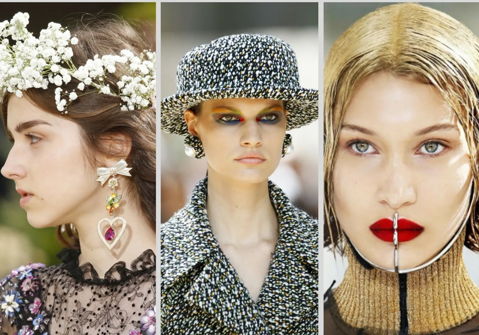 Ini 7 Makeup Paling Nyentrik Di Pekan Mode Couture 2017