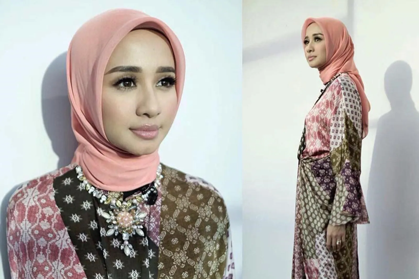 Tampil di Acara TV Malaysia, Laudya Cynthia Bella Cantik Pakai Batik