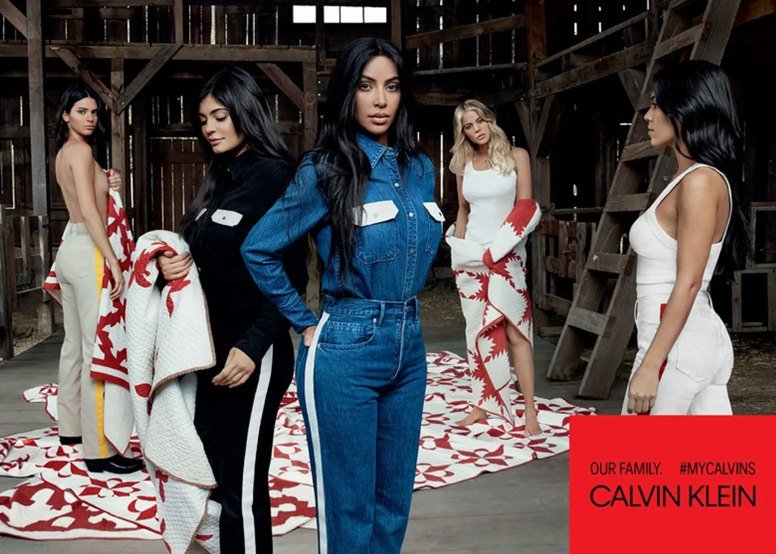 Keluarga Kardashian Membintangi Kampanye Iklan Underwear