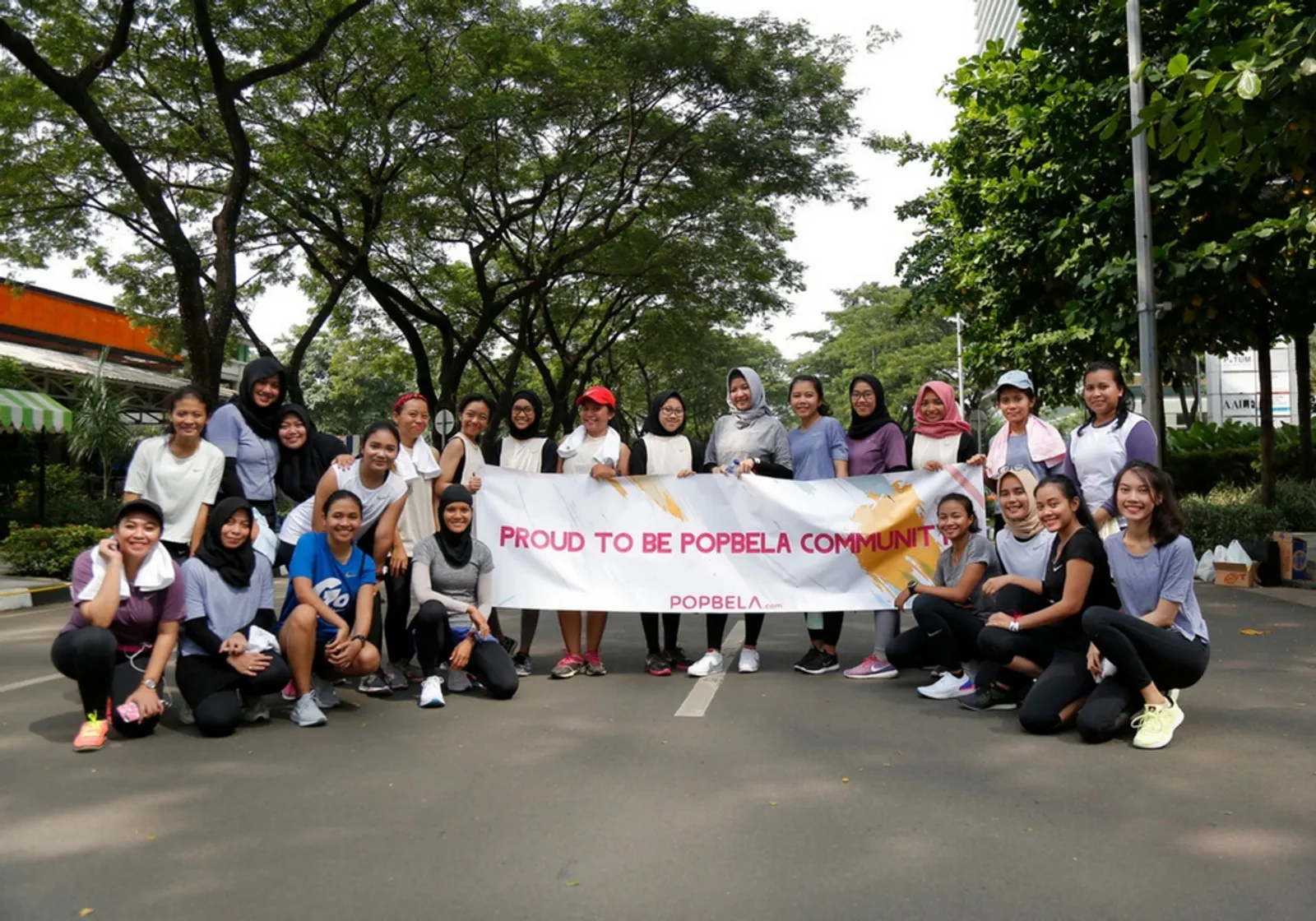 Jalin Keakraban, Popbela Community Adakan Lari Bersama Sahabat