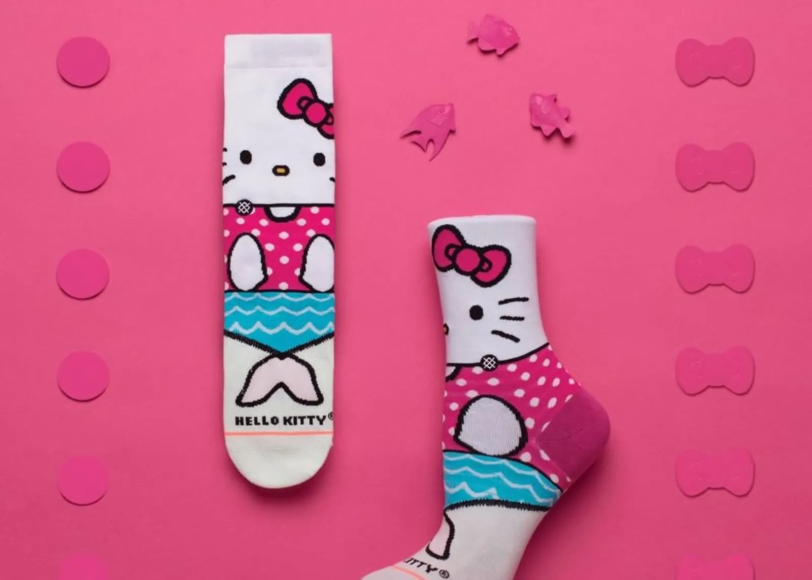 Sanrio x Stance: Koleksi Kaos Kaki Hello Kitty dan Gudetama yang Lucu