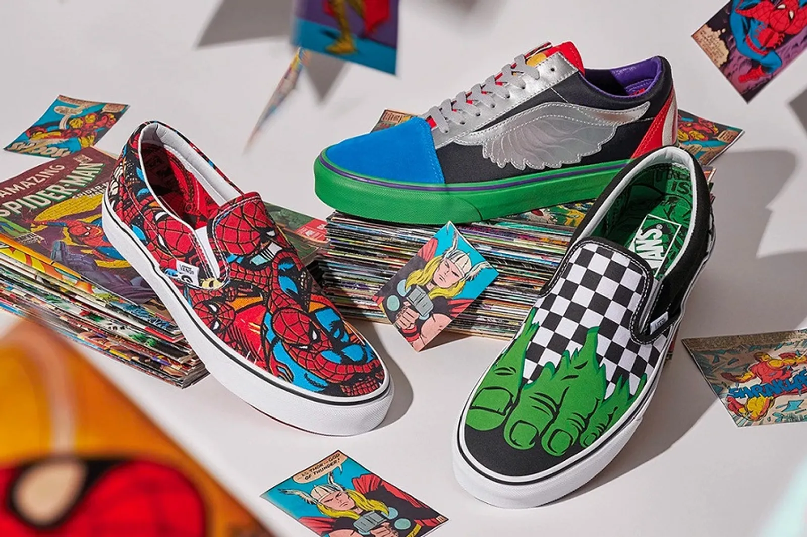 Penggemar Marvel? Intip Koleksi Sneakers Terbaru Kolaborasi Vans x Marvel 