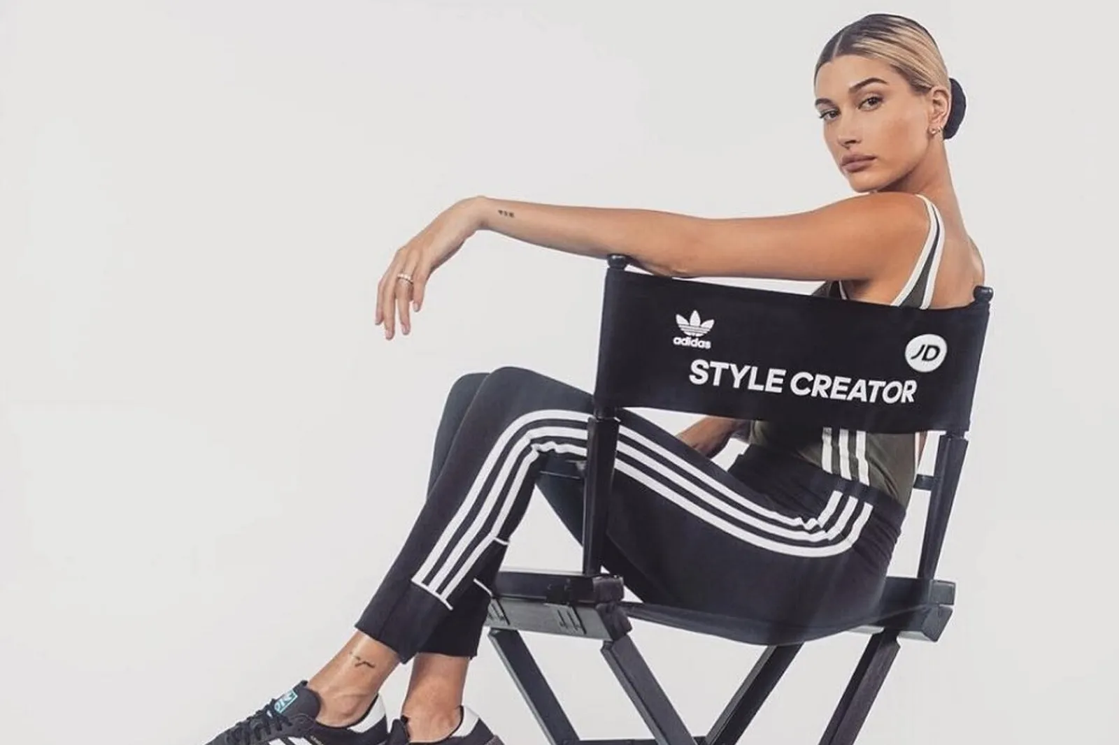 Hailey Baldwin Terpilih Menjadi 'Style Creator' Adidas di JD Sports