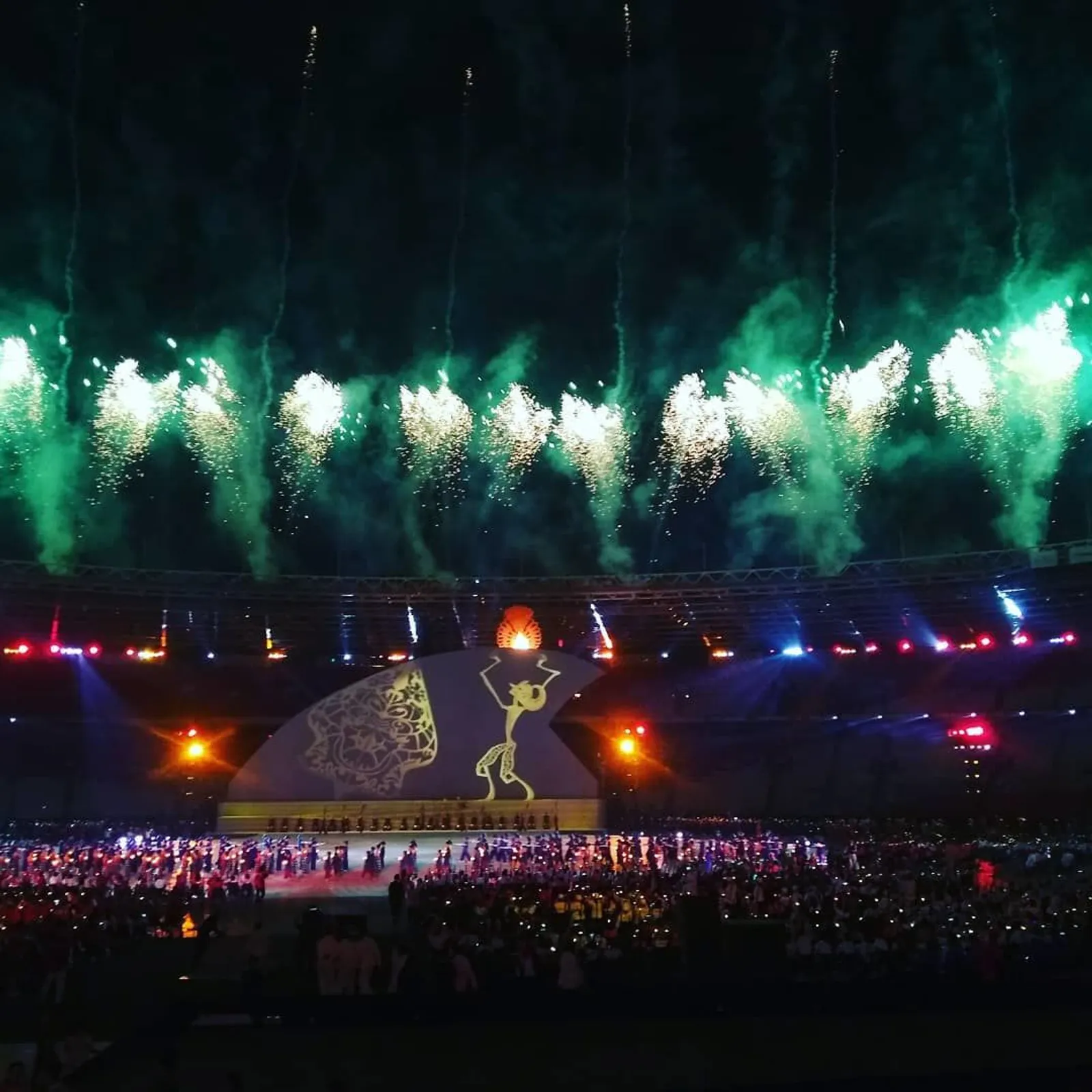 10 Hal Paling Berkesan dari Upacara Pembukaan Asian Para Games 2018
