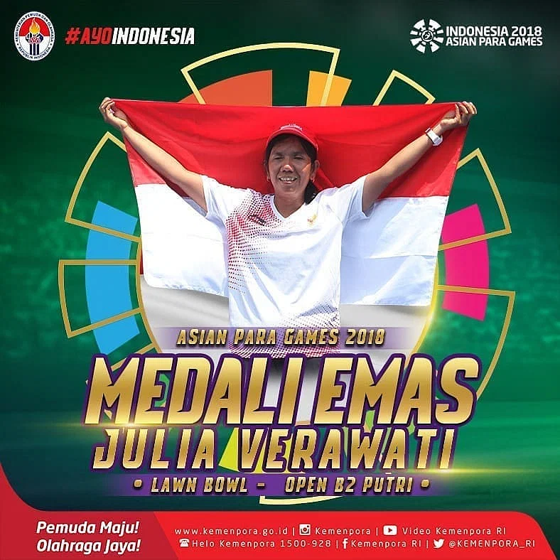 47 Daftar Atlet Para Games yang Terima Hadiah Uang Rp1,5 Miliar