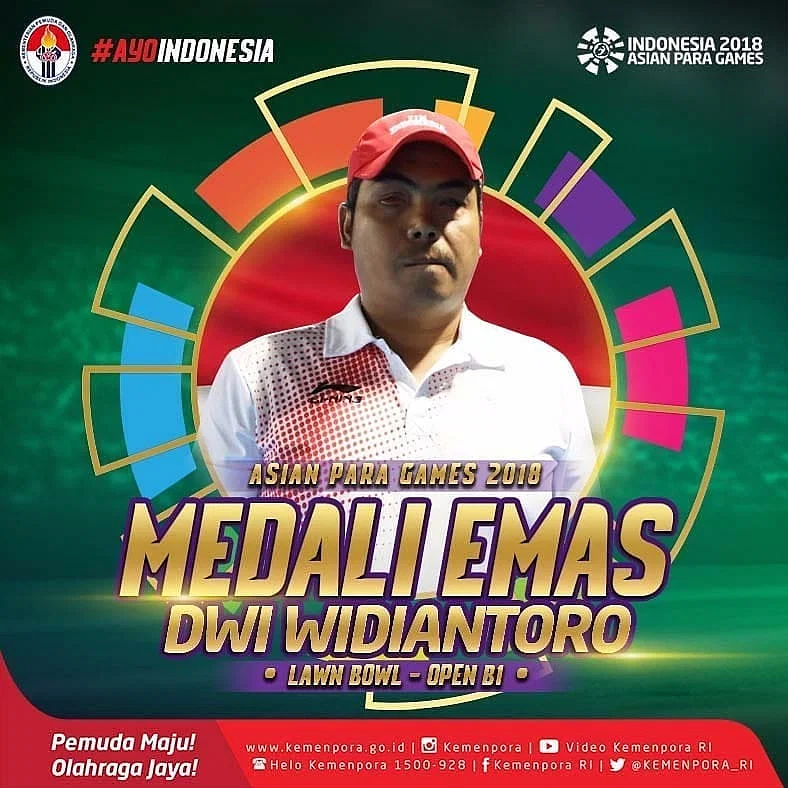 47 Daftar Atlet Para Games yang Terima Hadiah Uang Rp1,5 Miliar