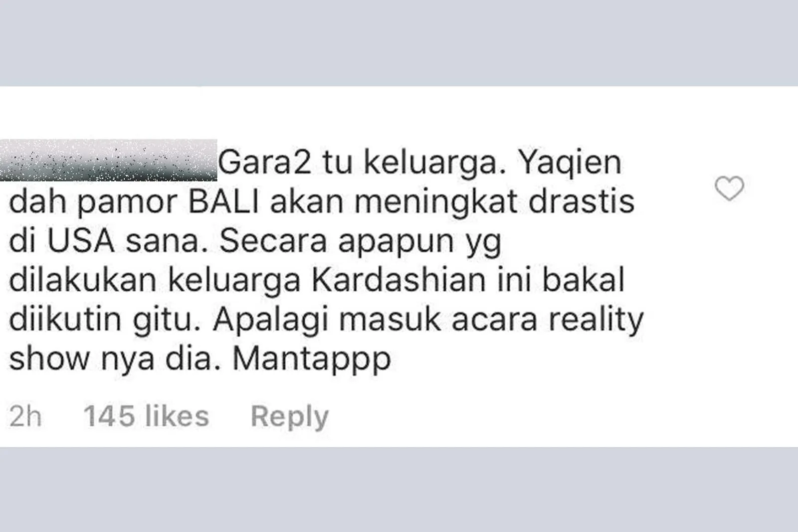 5 Reaksi Netizen Soal Kedatangan Keluarga Kardashian Ke Bali!