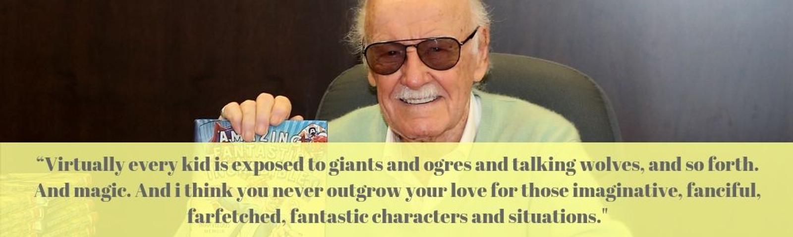 9 Quote Motivasi dari Stan Lee: Kekuatan Cinta, Doa, dan Imajinasi