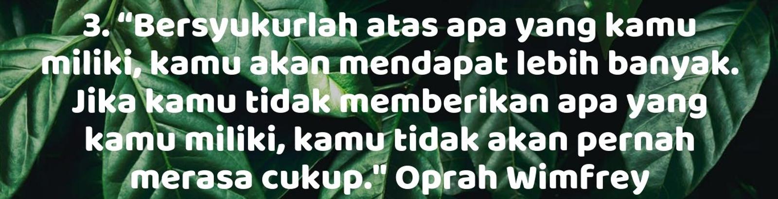 10 Quotes Selebritas Ini Ajak Kamu Terus Optimis dan Berpikir Positif