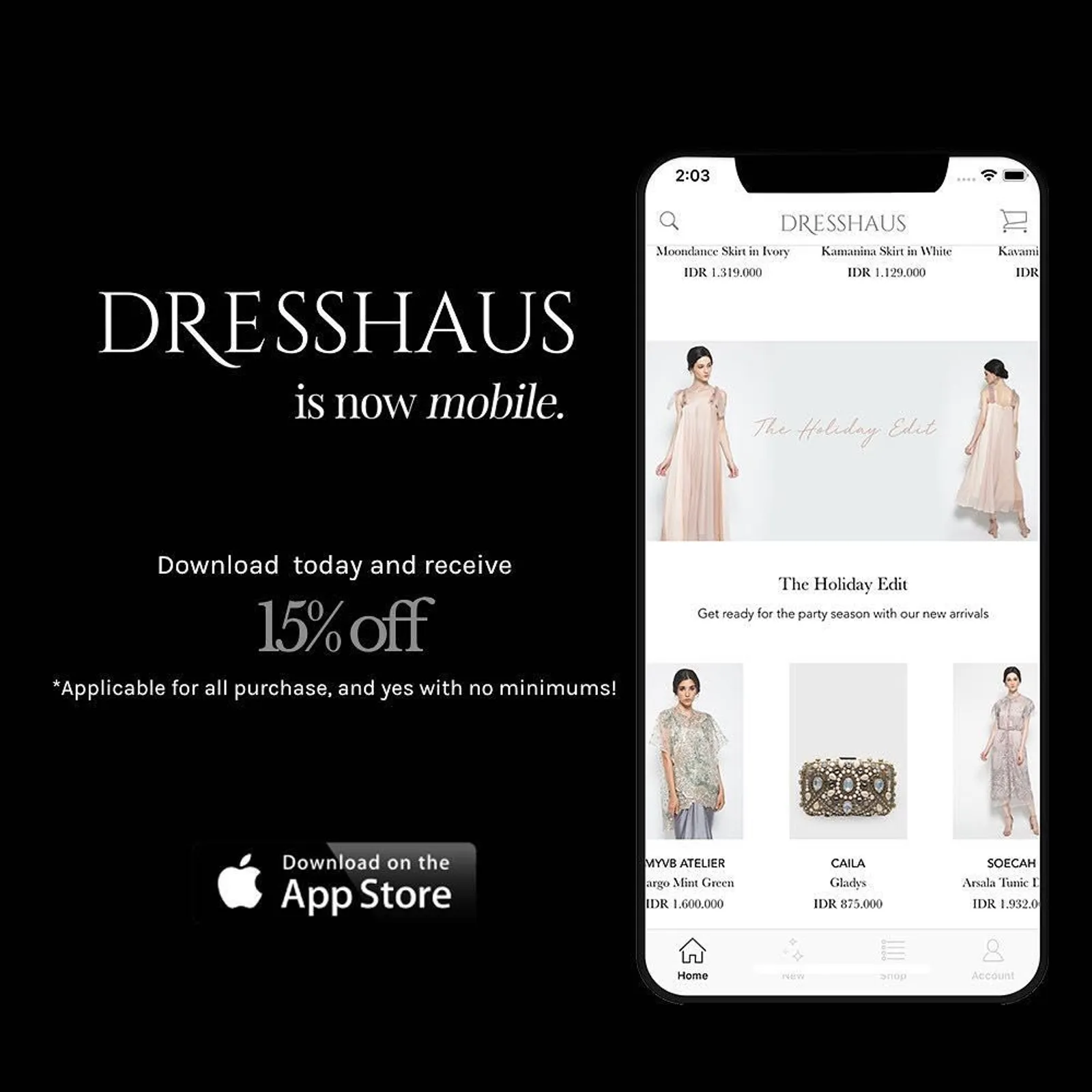 Good News! Dresshaus Kini Hadirkan Layanan Aplikasi Online
