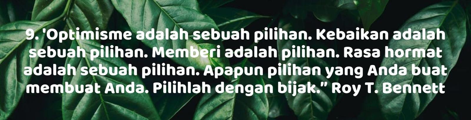 10 Quotes Selebritas Ini Ajak Kamu Terus Optimis dan Berpikir Positif