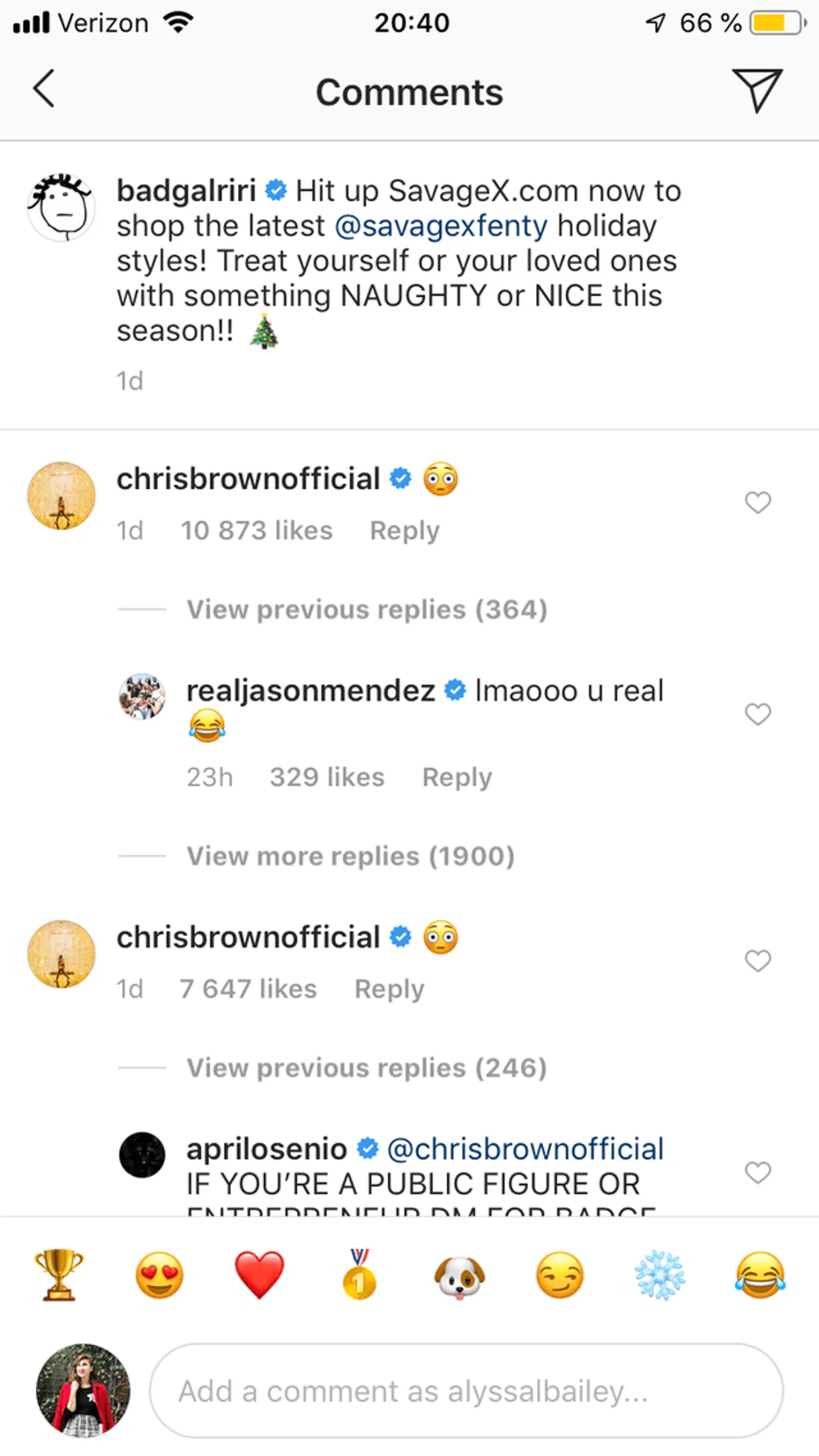 Beri Komentar di Instagram Rihanna, Chris Brown Diamuk Netizen