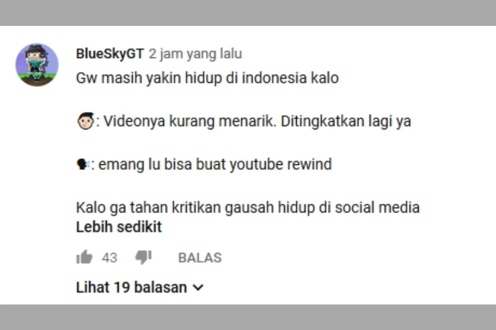 Caci Maki hingga Pujian, Ini Reaksi Netizen Soal YouTube Rewind 2018
