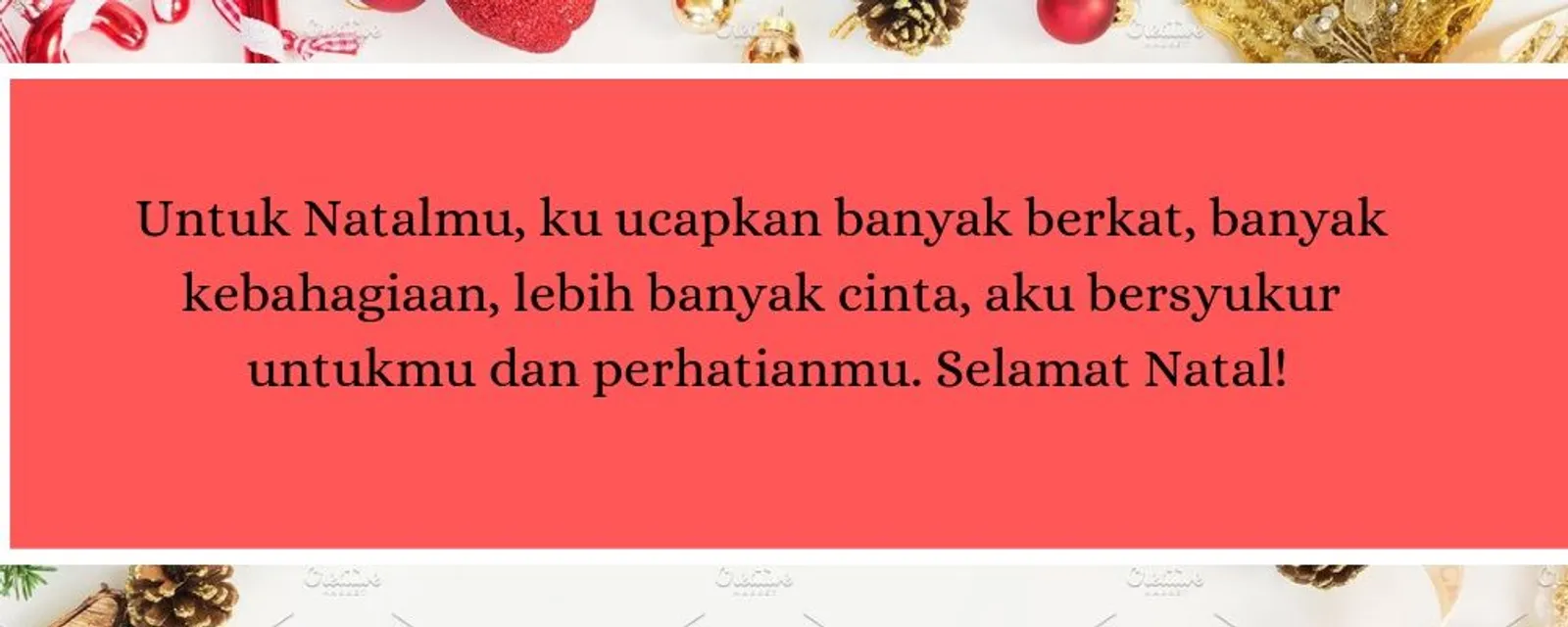 10 Inspirasi Ucapan Natal Cocok Dibagikan Orang Terkasih!