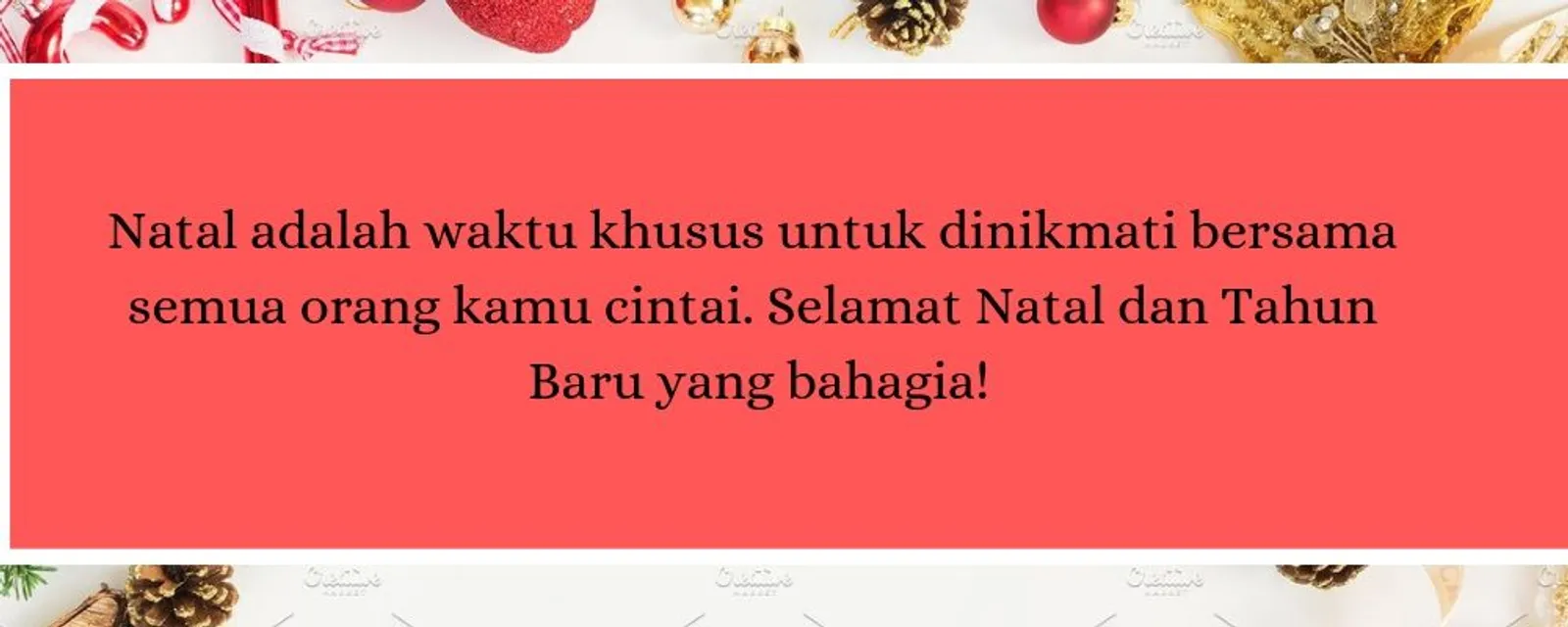 10 Inspirasi Ucapan Natal Cocok Dibagikan Orang Terkasih!