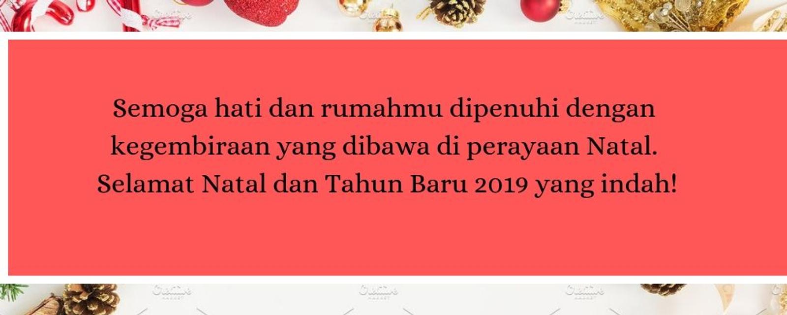 10 Inspirasi Ucapan Natal Cocok Dibagikan Orang Terkasih!