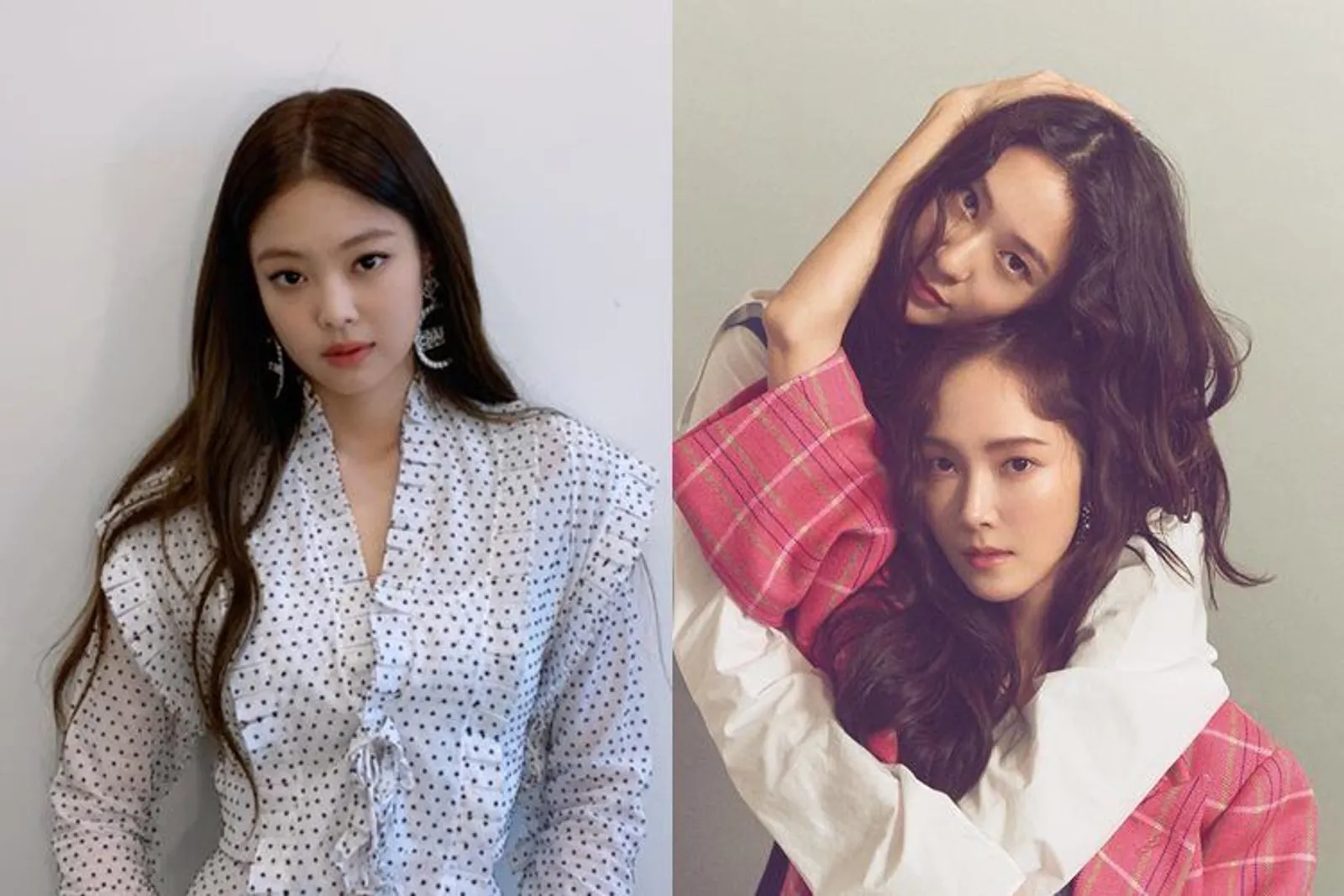 Mantan vs Pacar Kai, 7 Perbandingan Krystal f(x) dan Jennie BLACKPINK