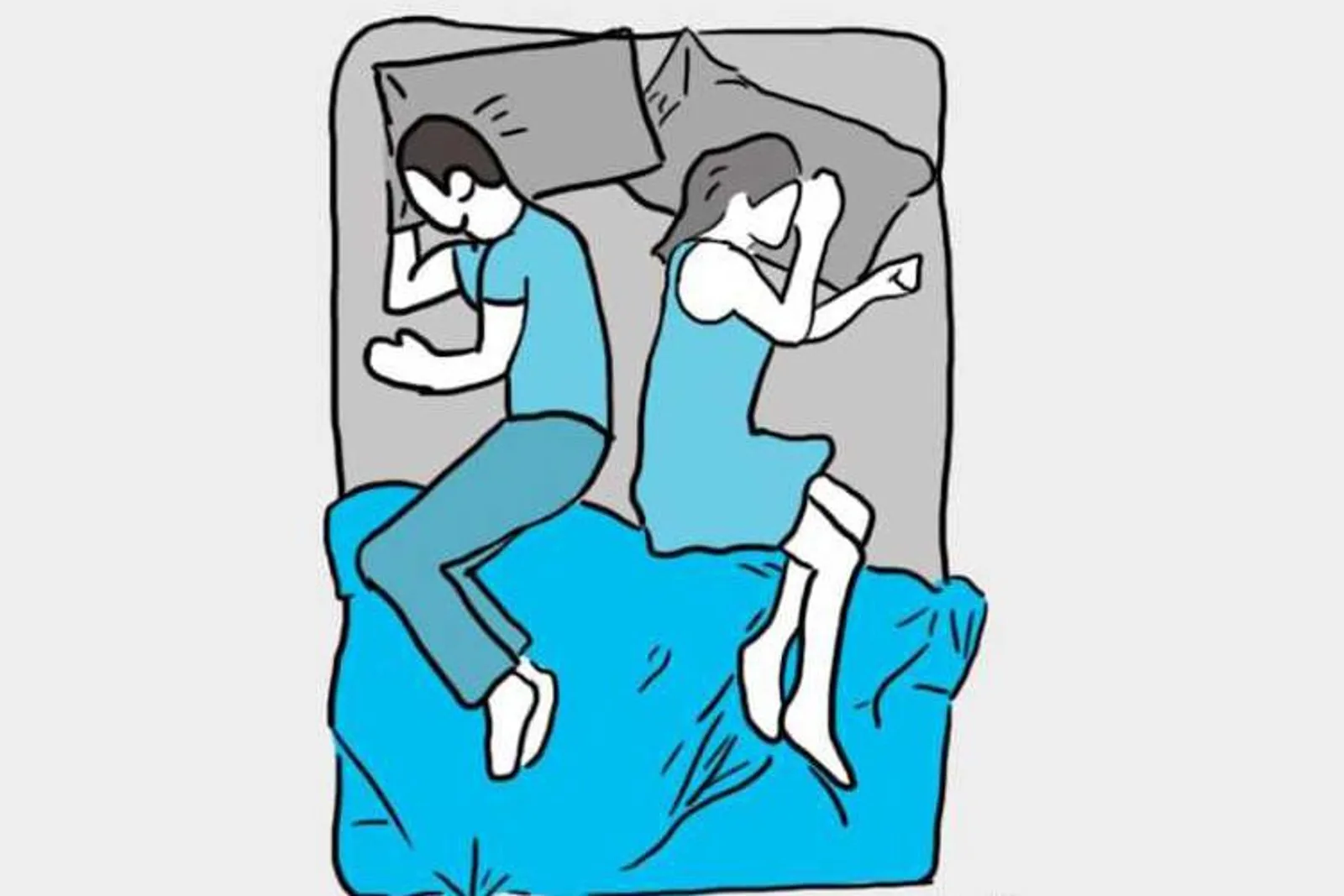 Bukan Mitos, Posisi Tidur dengan Pasangan Membuktikan Cinta Kalian