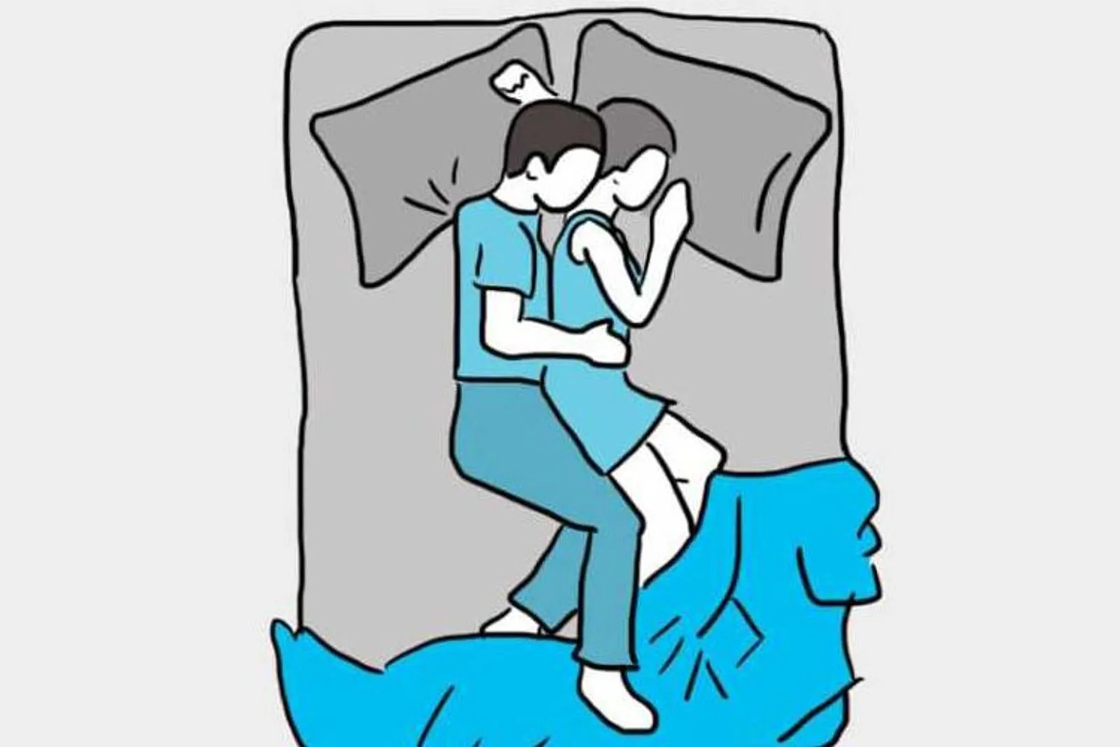 Bukan Mitos, Posisi Tidur dengan Pasangan Membuktikan Cinta Kalian