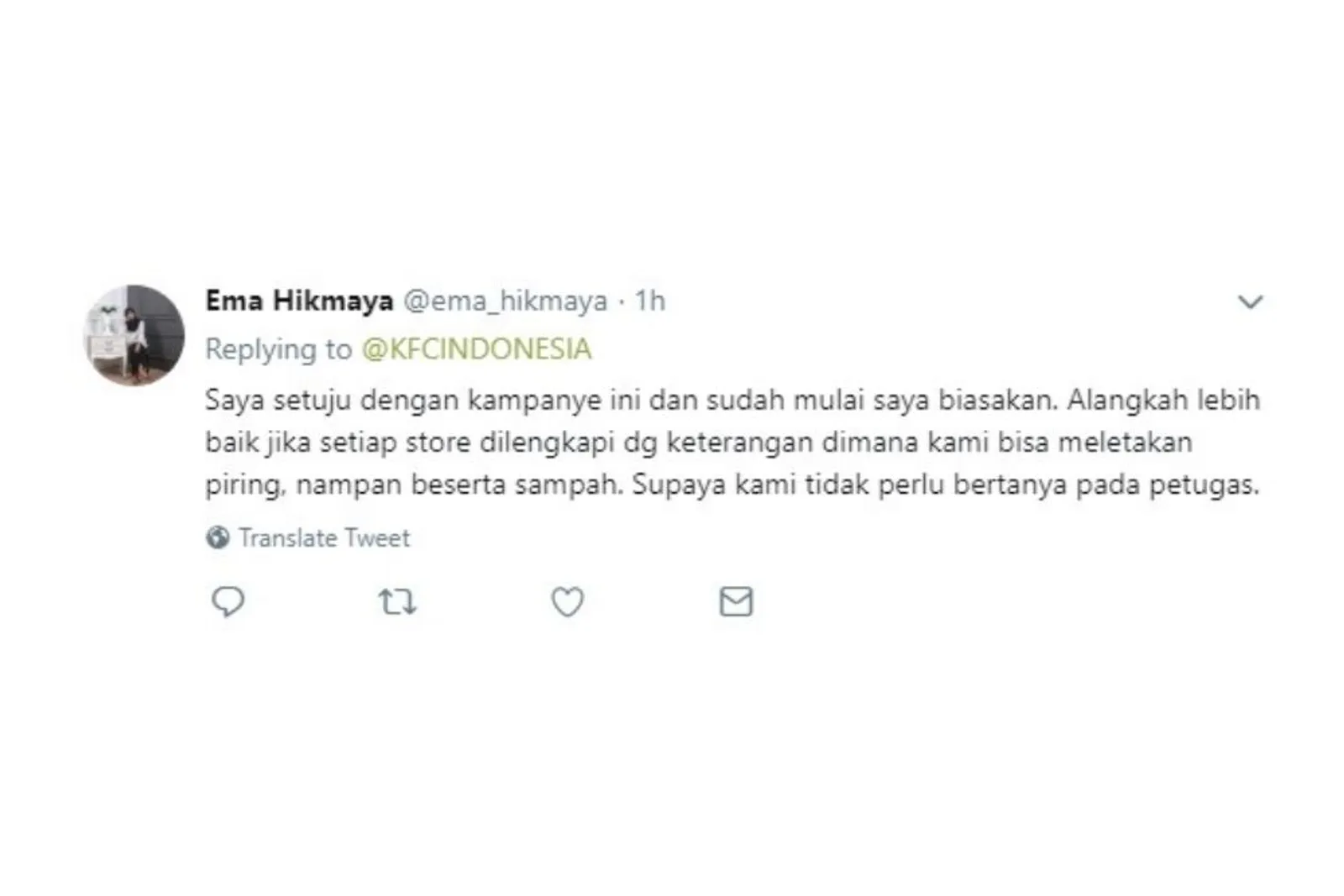 Pro Kontra #BudayaBeberes KFC Biasakan Si Pemalas Lebih Rajin