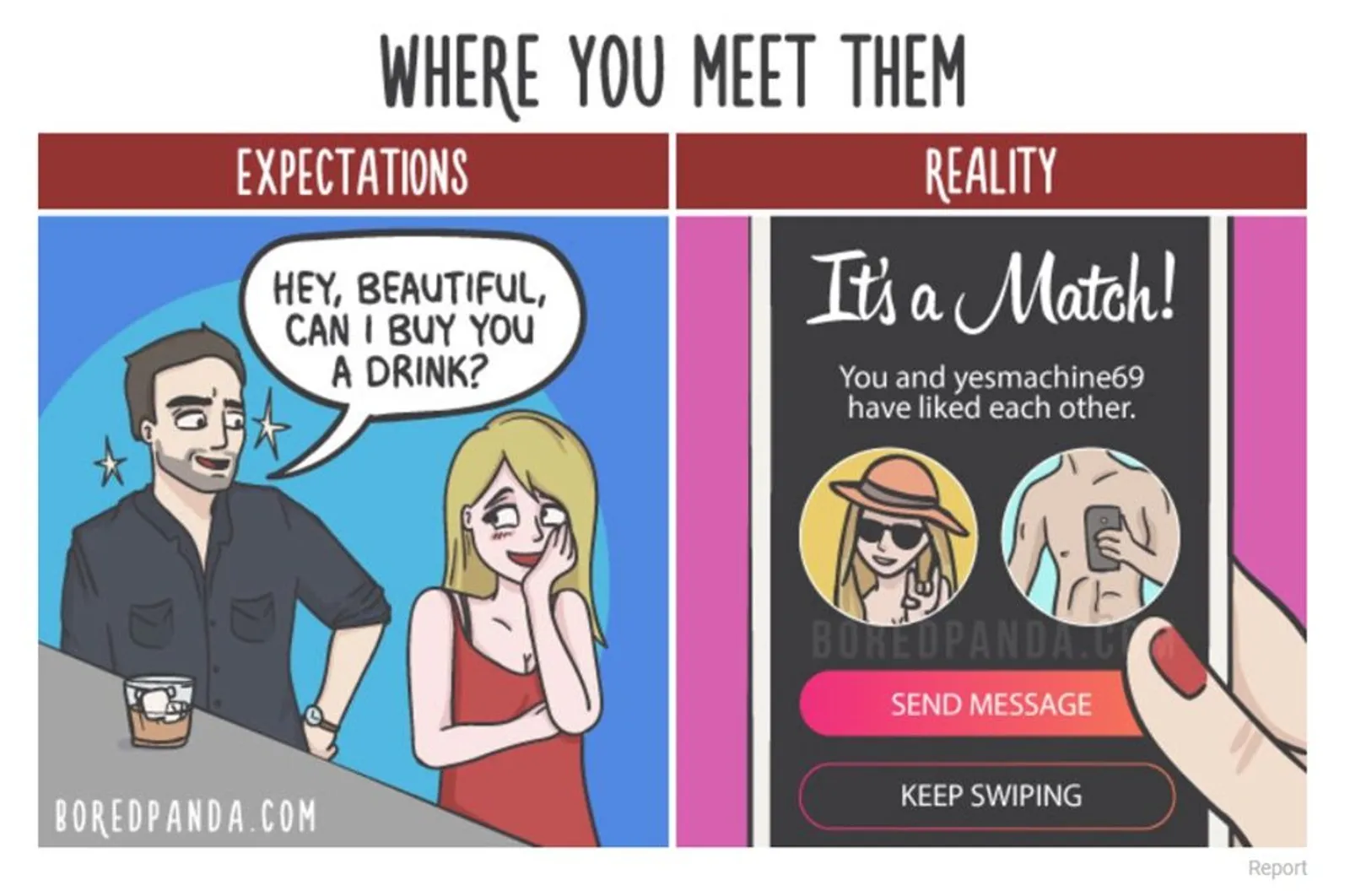 10 Ilustrasi Lucu tentang Ekspektasi vs Realitas Setelah Menikah