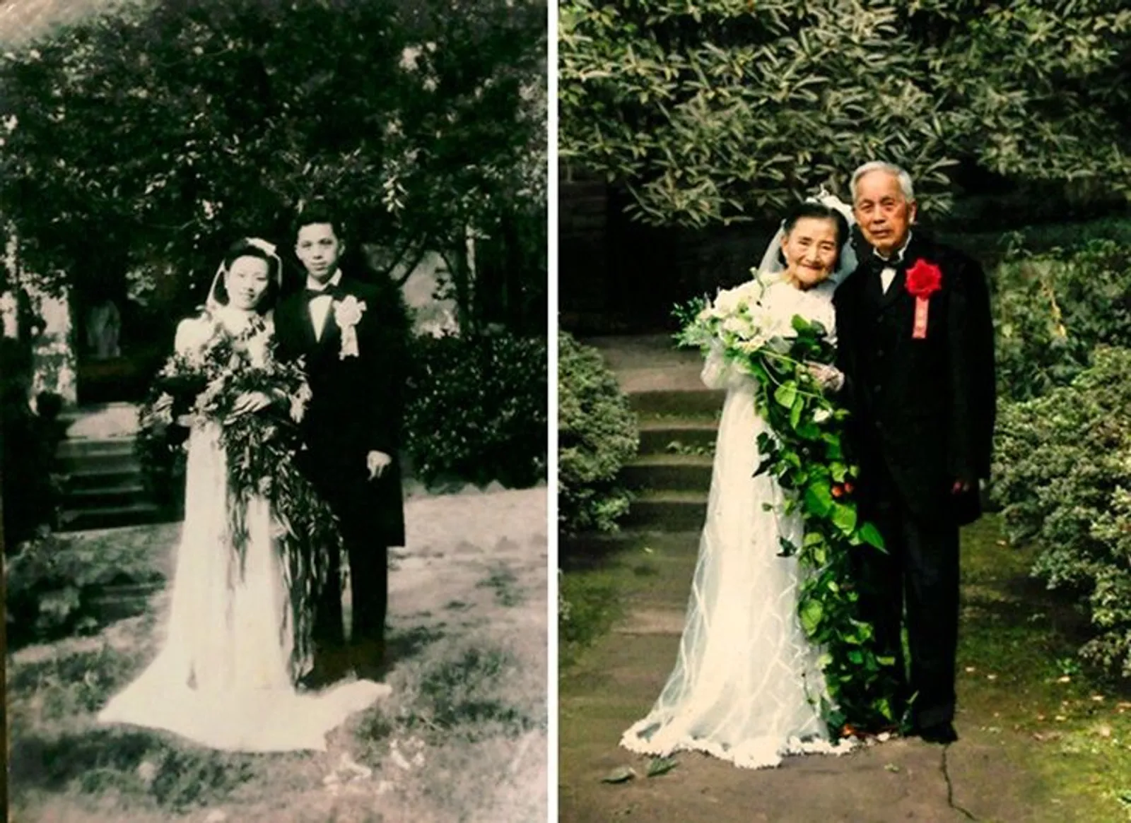 11 Foto Pasangan Dulu vs Sekarang, Bukti Cinta Sejati Itu Nyata