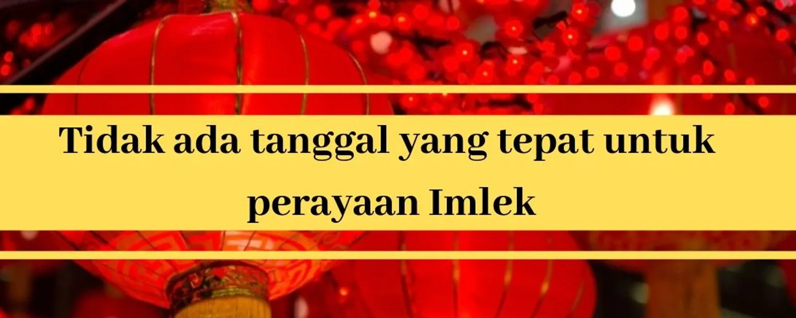 Dirayakan Setiap Tahun, Ini 7 Fakta Menarik Perayaan Imlek