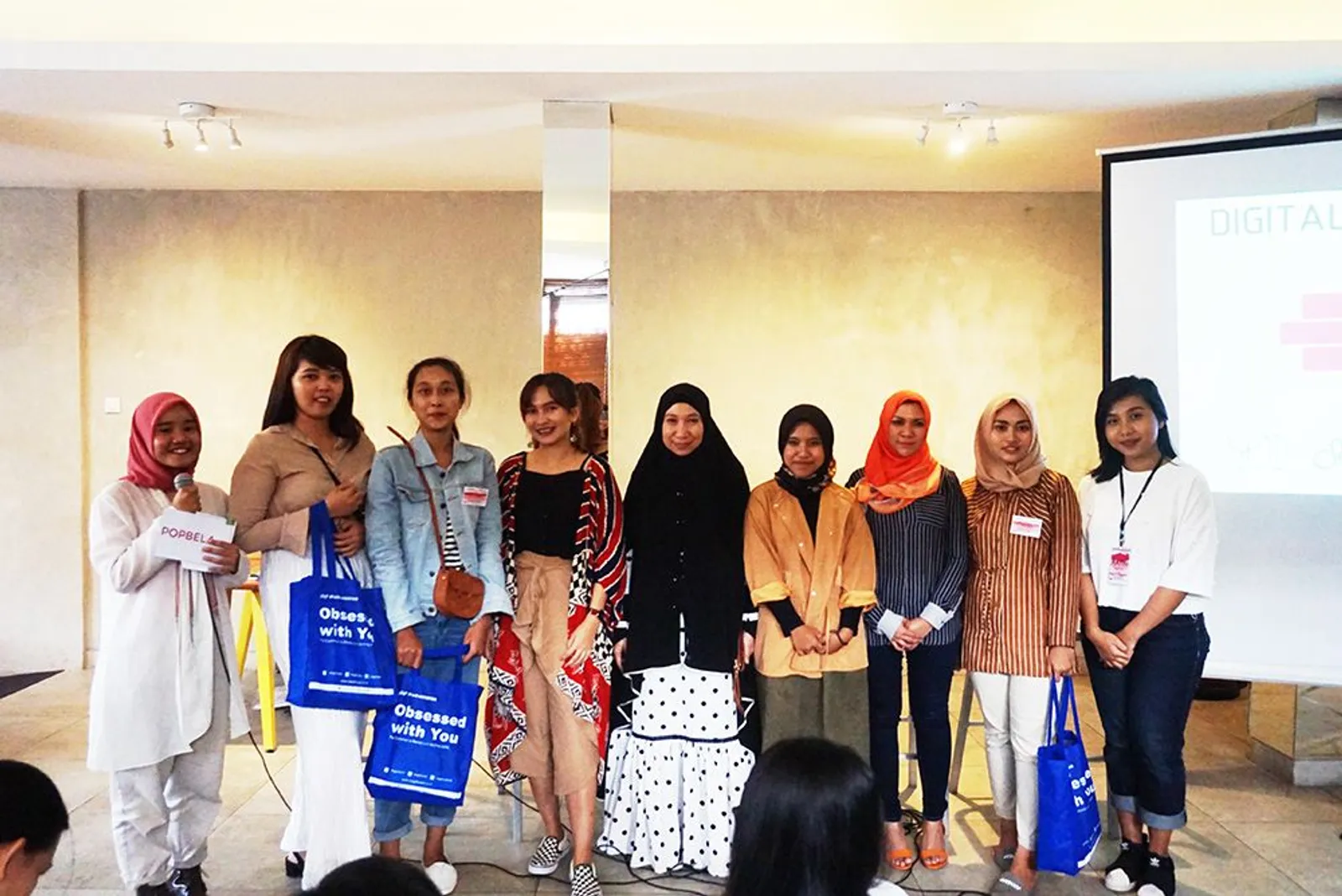 Popbela Community Yogyakarta Bahas Karier Perempuan di Era Digital