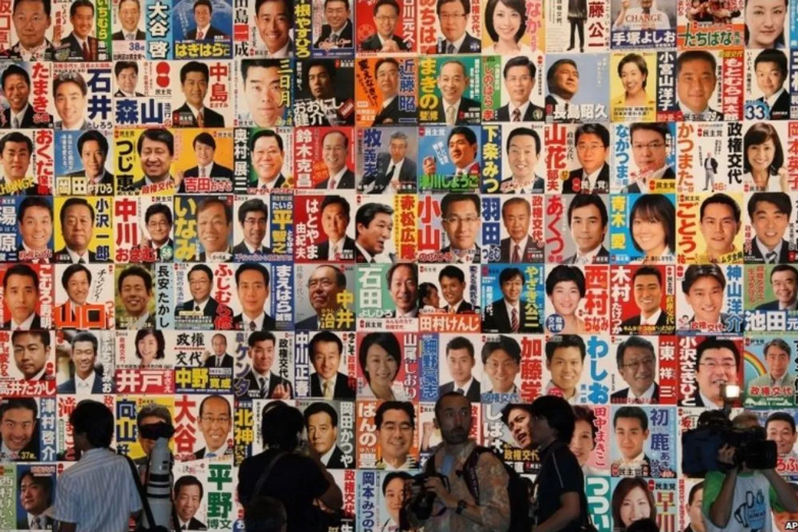 7 Foto Ini Buktikan Rapinya Kampanye Calon Legislatif di Jepang