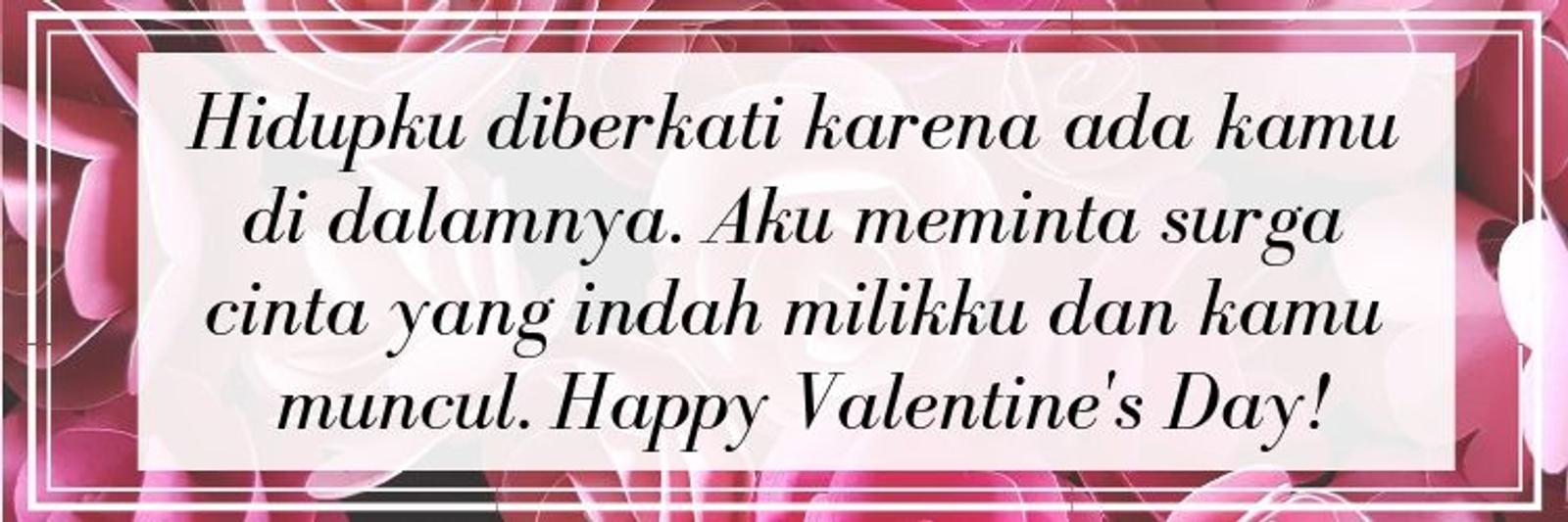 Kirim 21 Ucapan Valentine Super Romantis untuk Pasanganmu