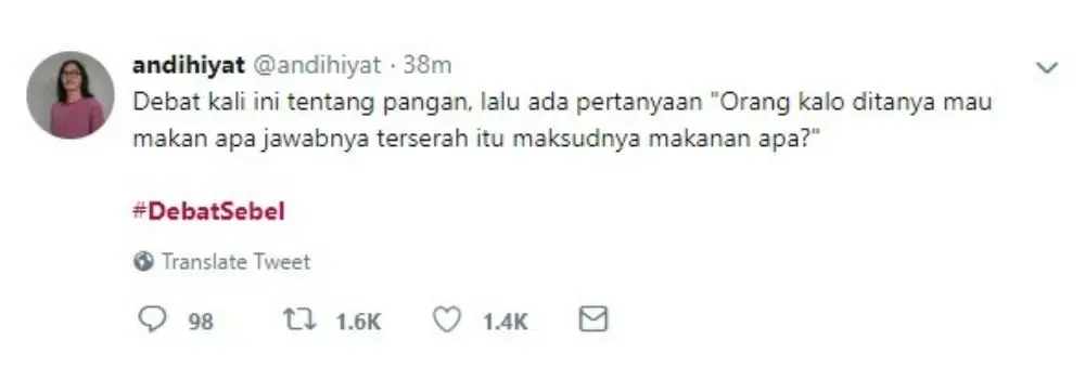 Lima Tagar Debat Capres Kedua Ini Kuasai Trending Topic Twitter