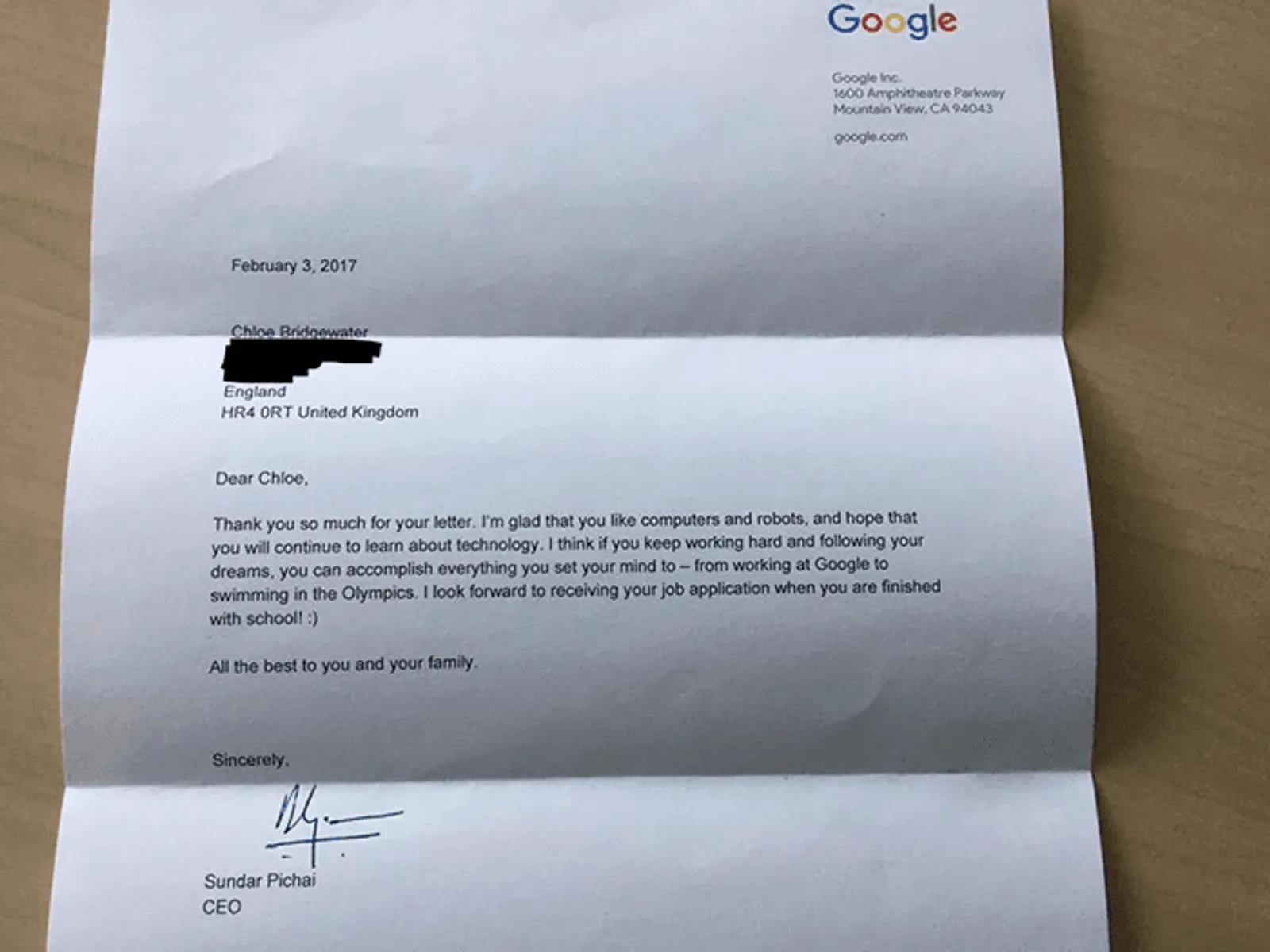 Luar Biasa! Anak 7 Tahun Melamar Kerja di Google!