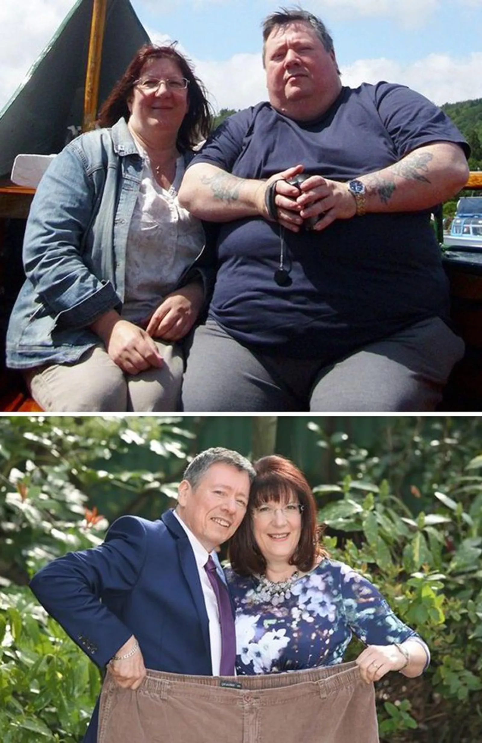 10 Pasangan Ini Sukses Turunkan Berat Badan, Hasilnya Drastis Banget!