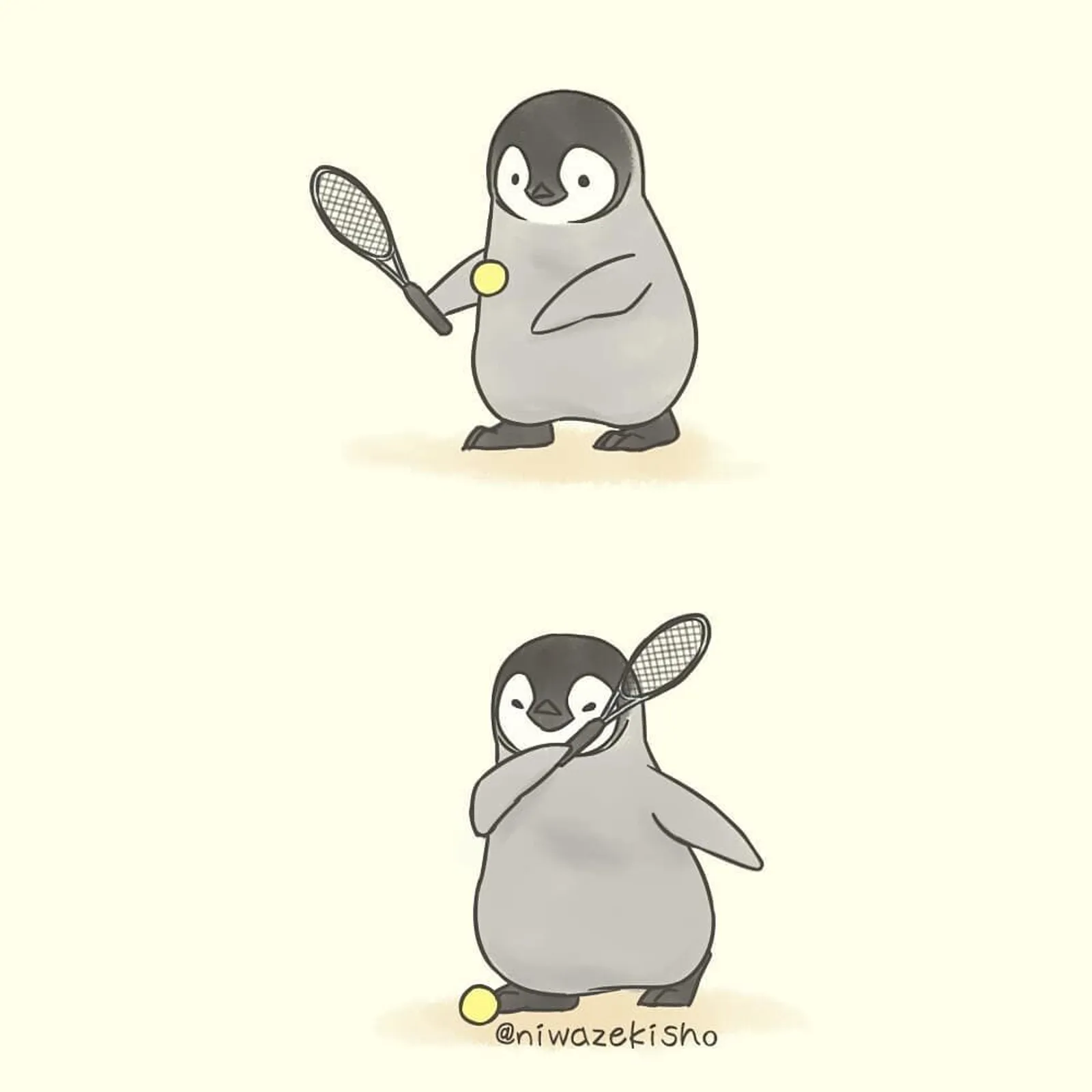 8 Ilustrasi Pinguin Ini Gambarkan Hal Canggung yang Sering Kamu Alami