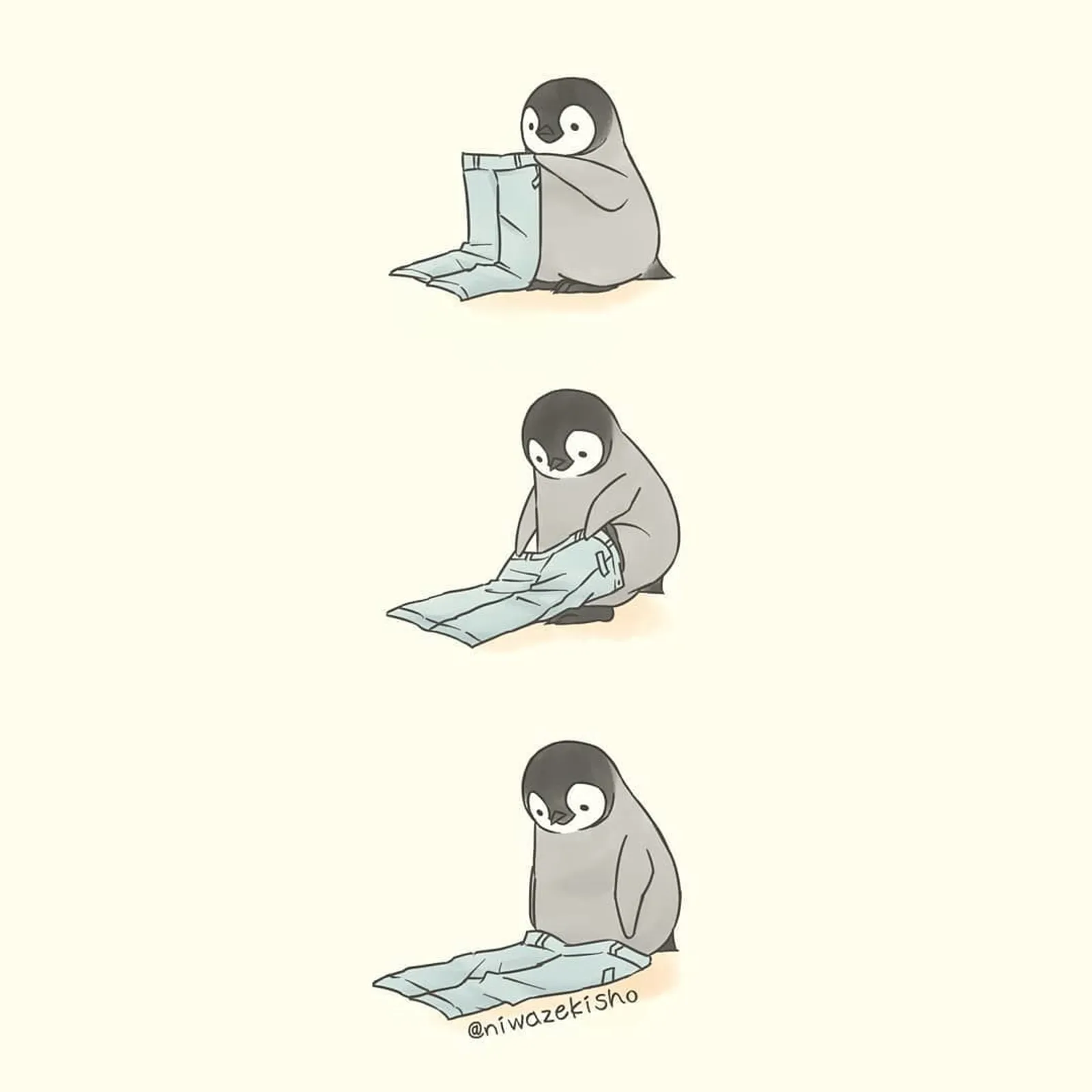 8 Ilustrasi Pinguin Ini Gambarkan Hal Canggung yang Sering Kamu Alami