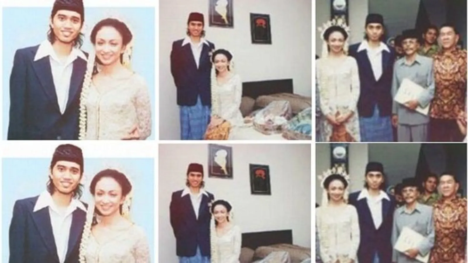 Penuh Kenangan, Ini 5 Foto Pernikahan Artis Belasan Tahun Lalu