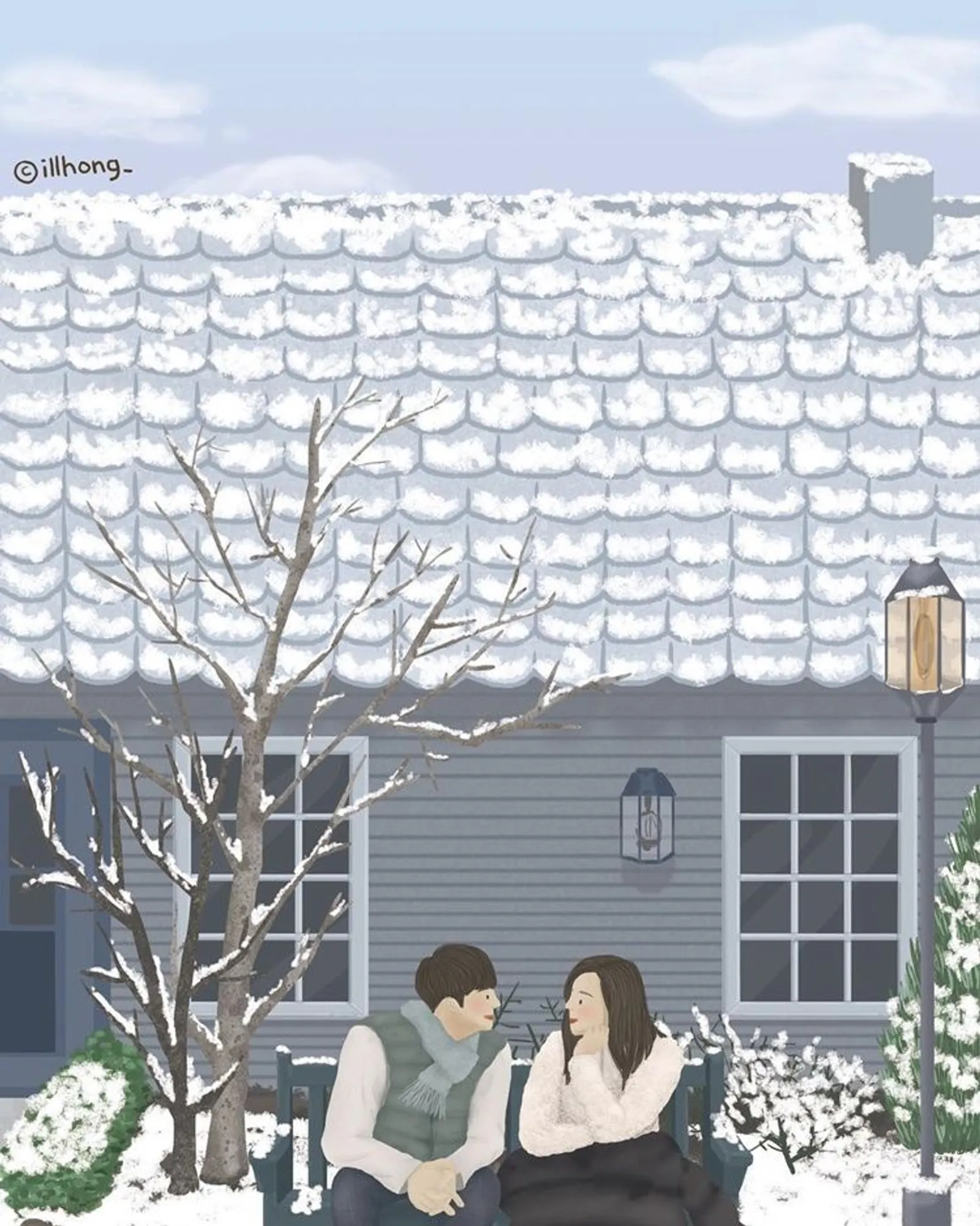 Bikin Gemas, Ini 9 Ilustrasi Gaya Pacaran Romantis di Korea