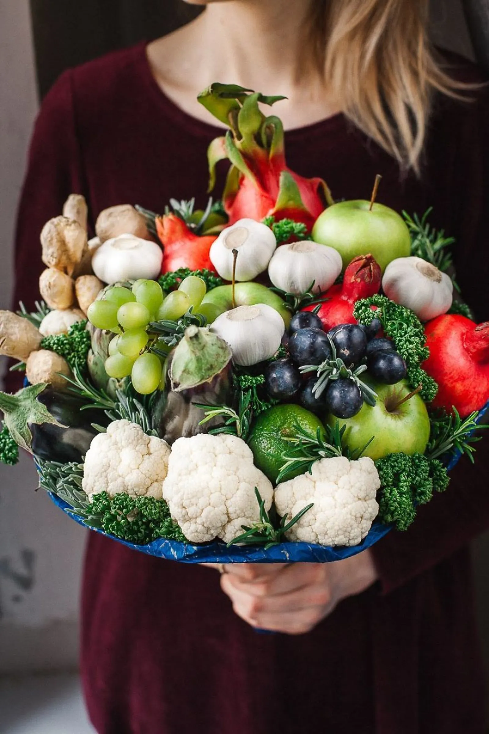 Menarik, 13 Buket Cantik ini Terbuat dari Makanan