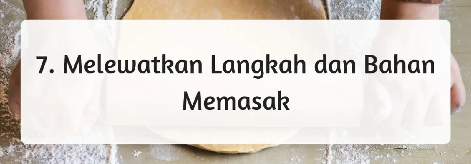 7 Kesalahan yang Wajib Kamu Hindari Saat Memasak