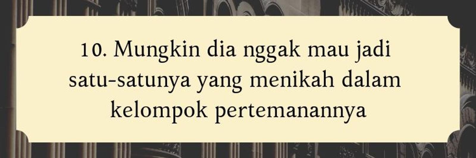 Pacar Nggak Juga Melamar Kamu? Ternyata Ini 11 Penyebabnya