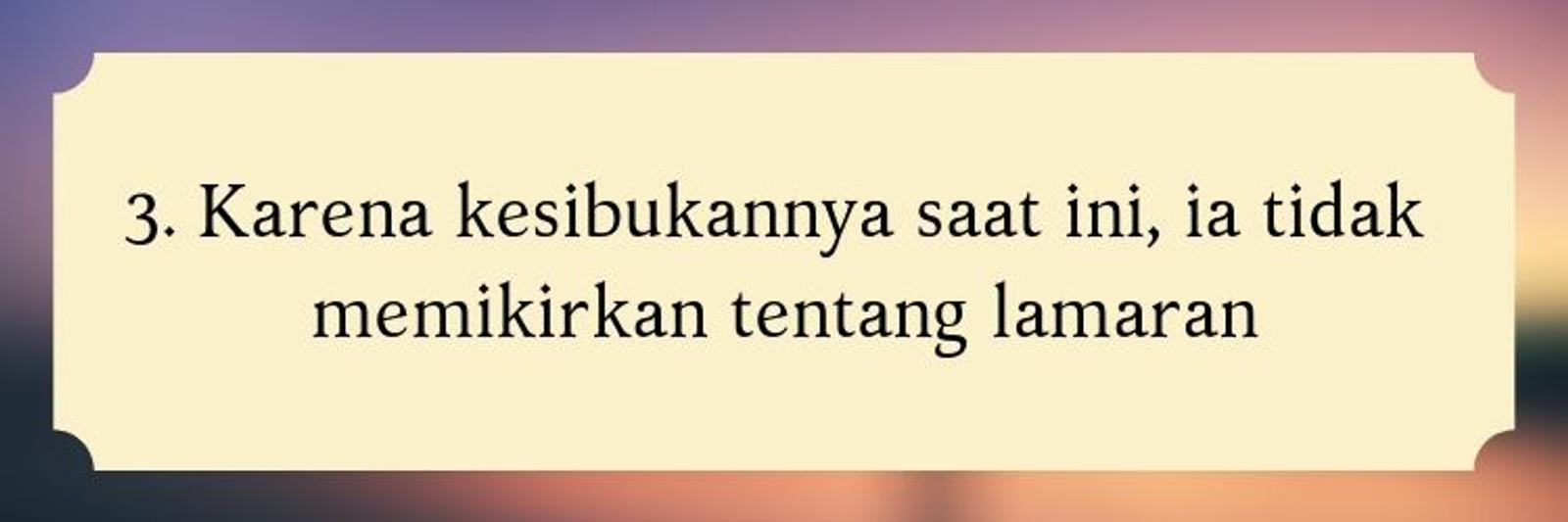 Pacar Nggak Juga Melamar Kamu? Ternyata Ini 11 Penyebabnya