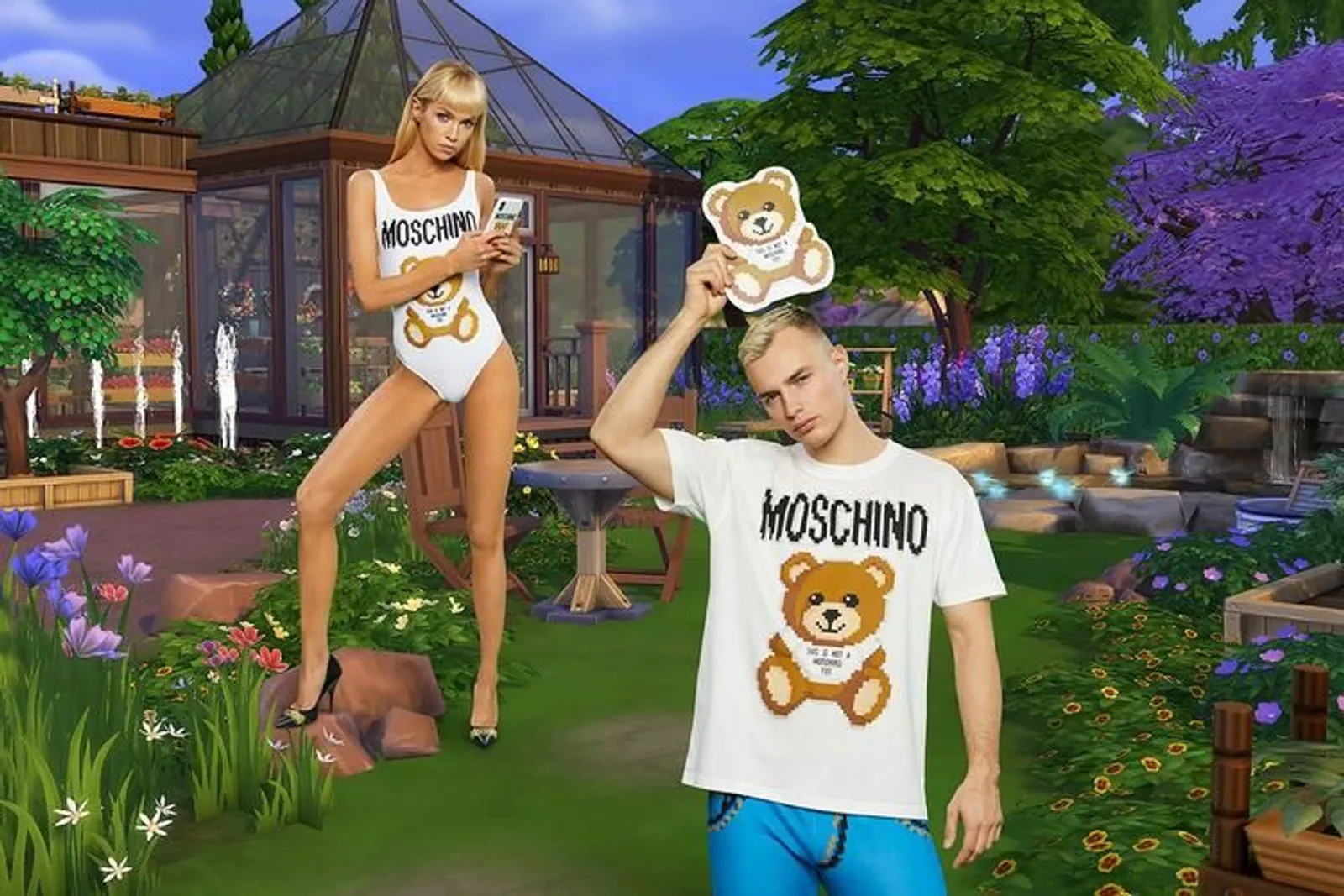 Unik, Kampanye Iklan Moschino Sengaja Dibuat Menyerupai The Sims