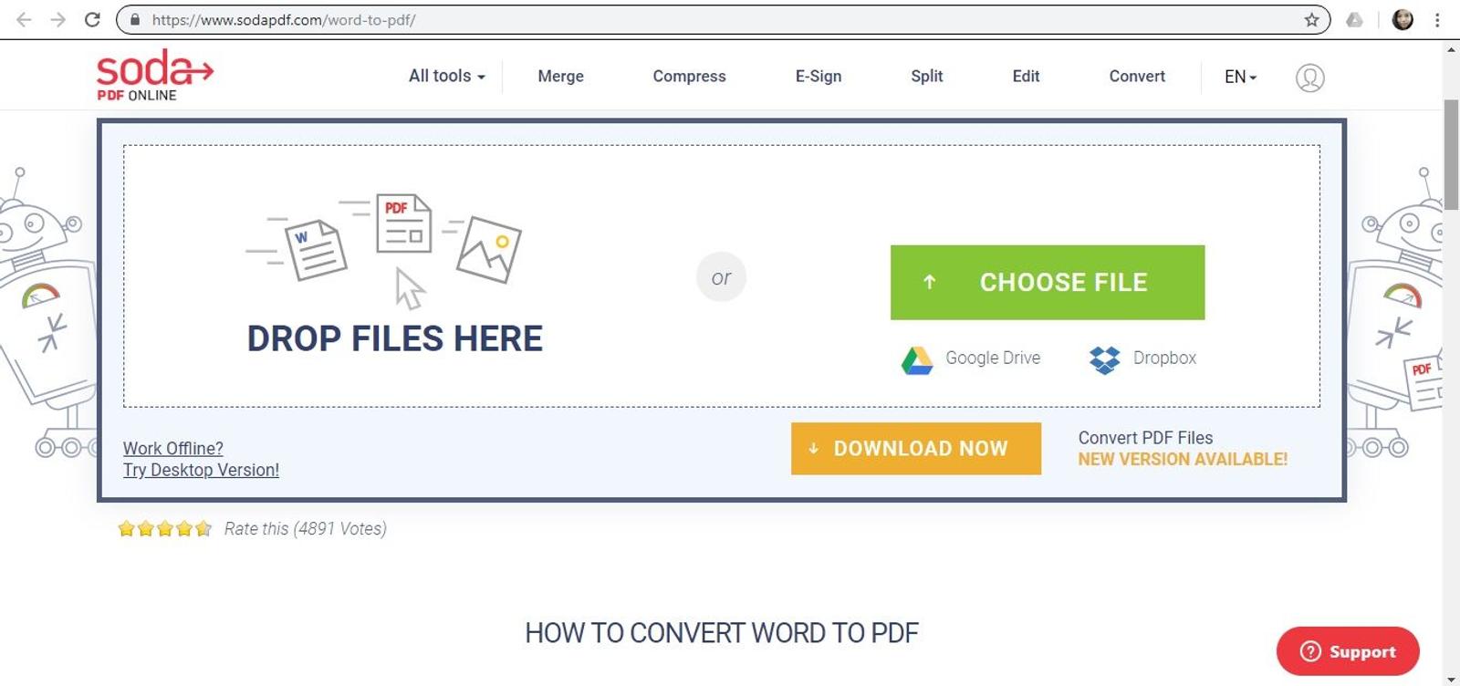 Cara Convert Word ke Pdf Online