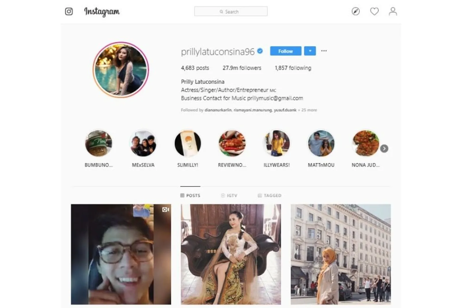 10 Akun Followers Instagram Terbanyak di Indonesia dan Dunia