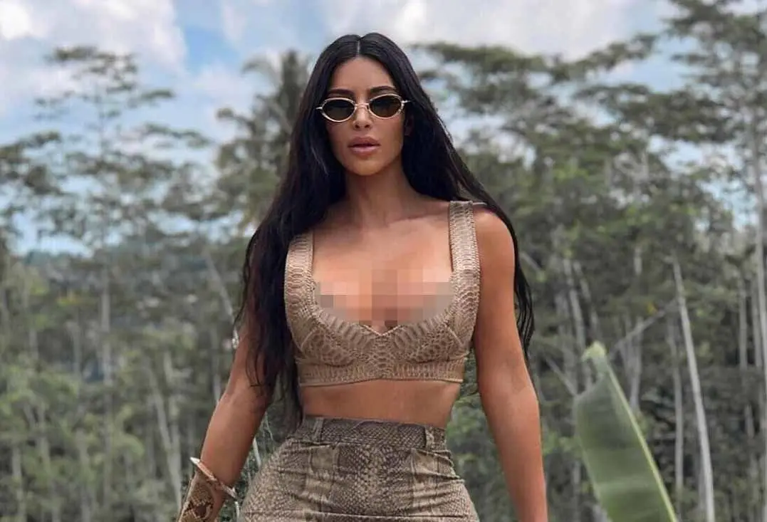 Posting Foto Liburan ke Bali, Kim Kardashian Disemprot Netizen