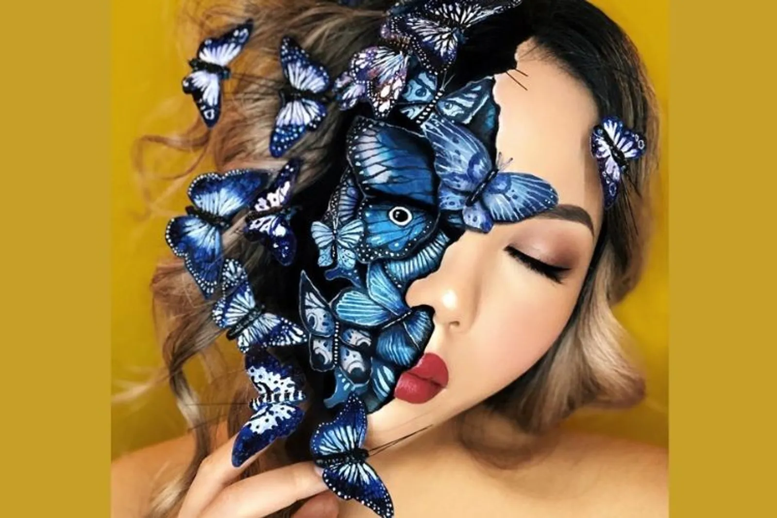 7 Karya Keren Mimi Choi, Make Up Artist yang Merias Ezra Miller